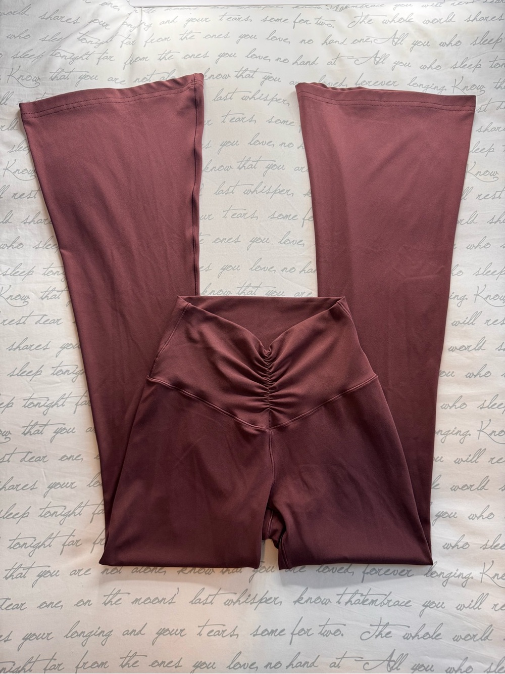 Aerie flared leggings